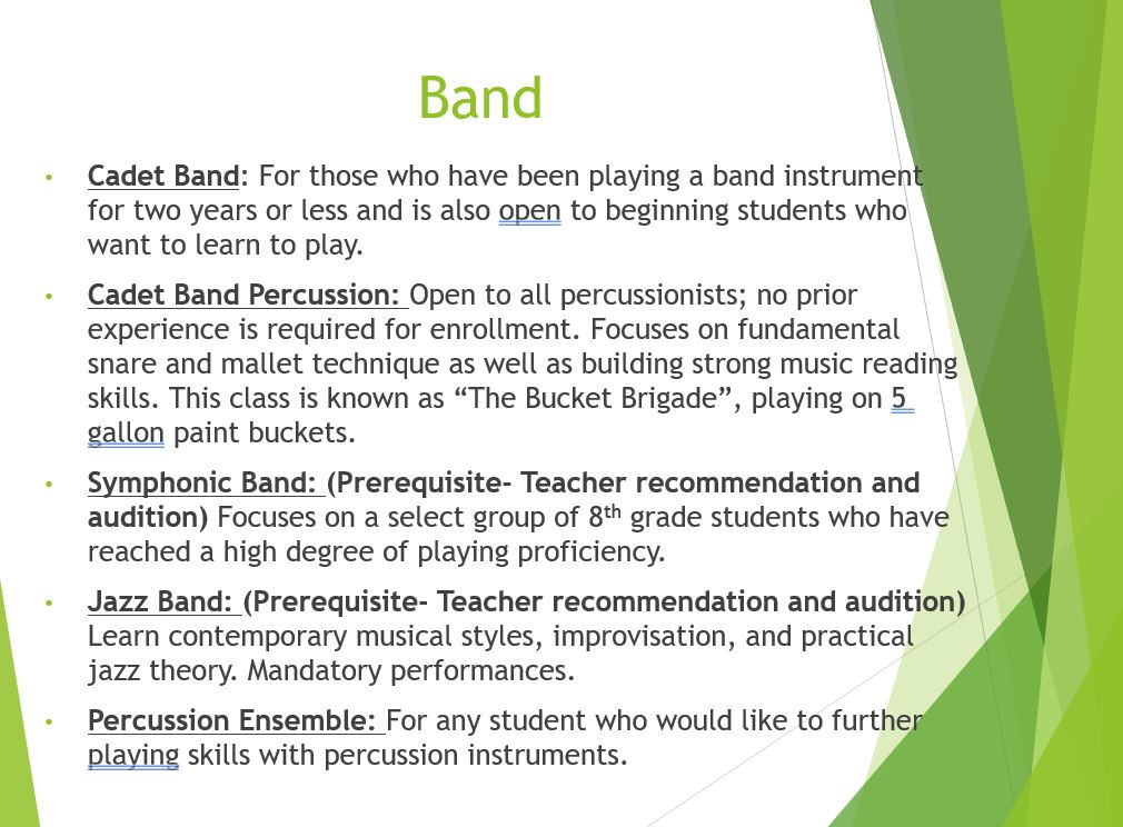 Band 